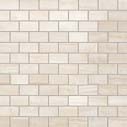 S.O. Pure White Brick Mosaic -  
