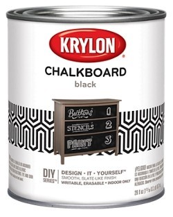 Chalkboard paint 1 quart Black 0,95L - Атмосфера дома